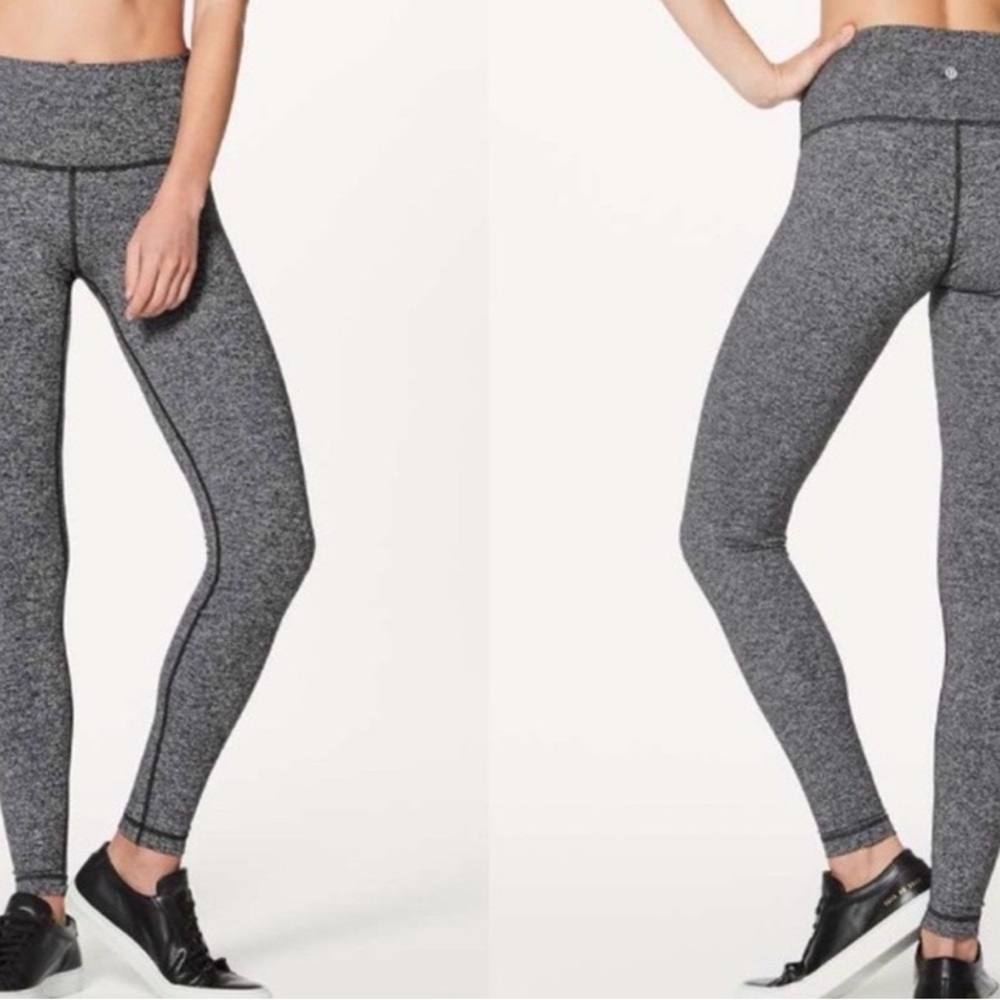 Lululemon Athletica Charcoal Leggings